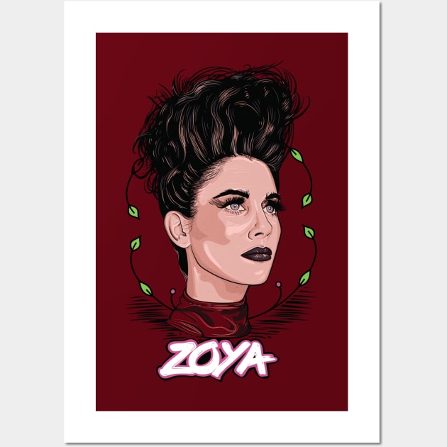 Zoya the Destroya Wall Art by Frajtgorski